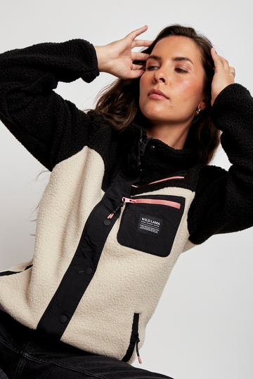 Polar Tambo Reciclado Negro Mujer - 0