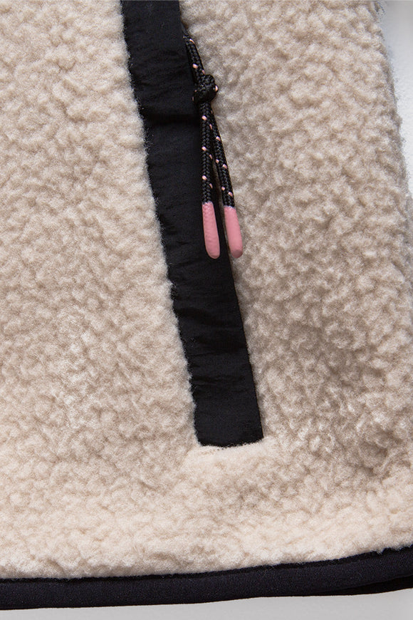 Polar Tambo Reciclado Negro Mujer