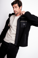Polar Tambo Reciclado Negro Hombre-1