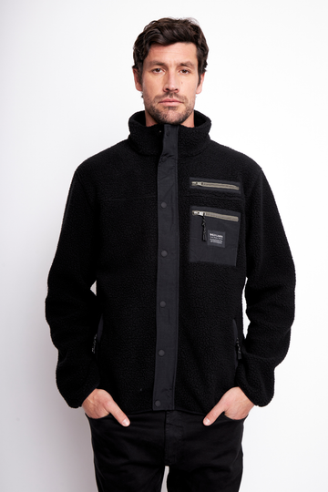 Polar Tambo Reciclado Negro Hombre - 0