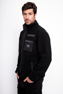 Polar Tambo Reciclado Negro Hombre-3