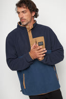 Polar Lava Reciclado Color Block Azul Hombre-1