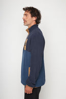 Polar Lava Reciclado Color Block Azul Hombre-3