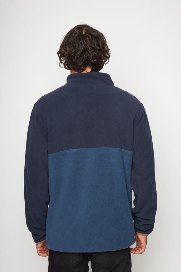 Polar Lava Reciclado Color Block Azul Hombre