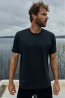 Polera Bat Orgánica Negra Hombre-1