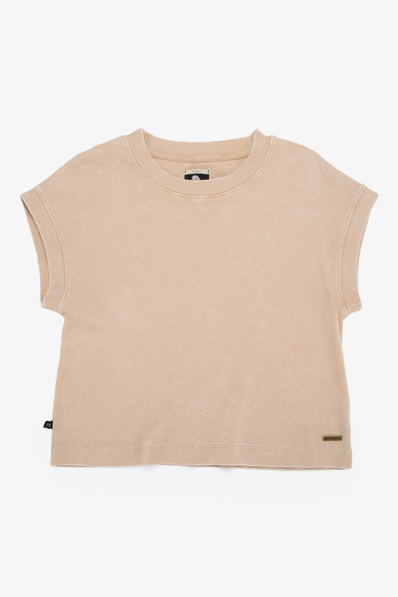 Polera Elis Orgánica Beige Mujer