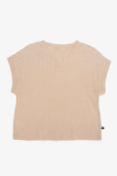 Polera Elis Orgánica Beige Mujer-7