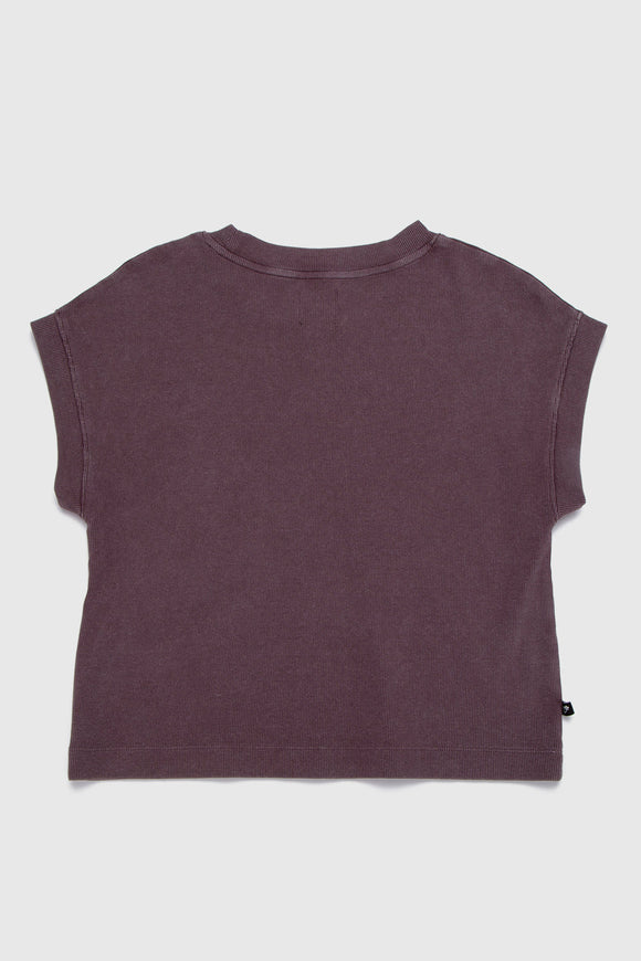 Polera Elis Orgánica Morada Mujer