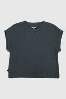 Polera Elis Orgánica Petróleo Mujer-6