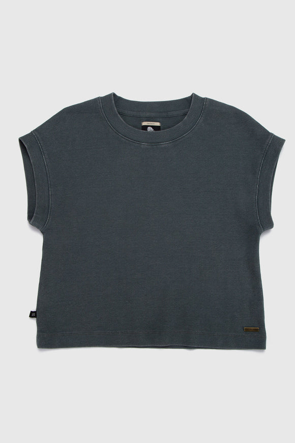 Polera Elis Orgánica Petróleo Mujer
