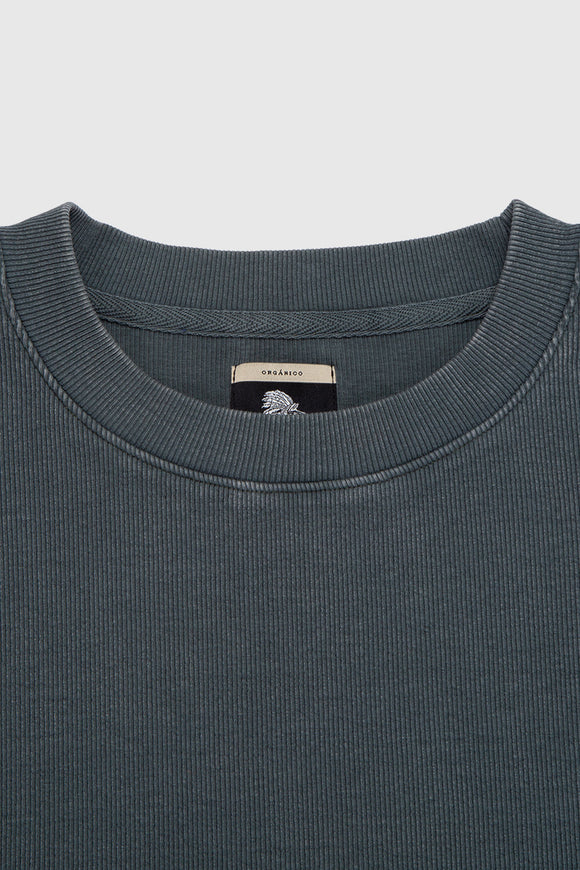 Polera Elis Orgánica Petróleo Mujer