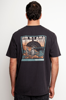 Polera Forest Orgánica Negra Hombre-4