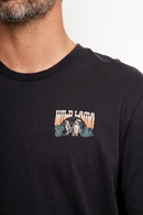 Polera Forest Orgánica Negra Hombre-10