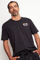 Polera Forest Orgánica Negra Hombre-1