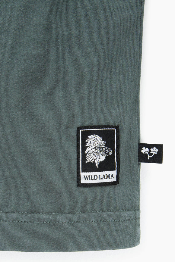 Polera Forest Orgánica Petróleo Hombre