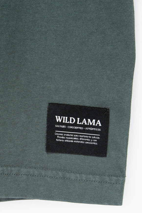 Polera Forest Orgánica Petróleo Hombre
