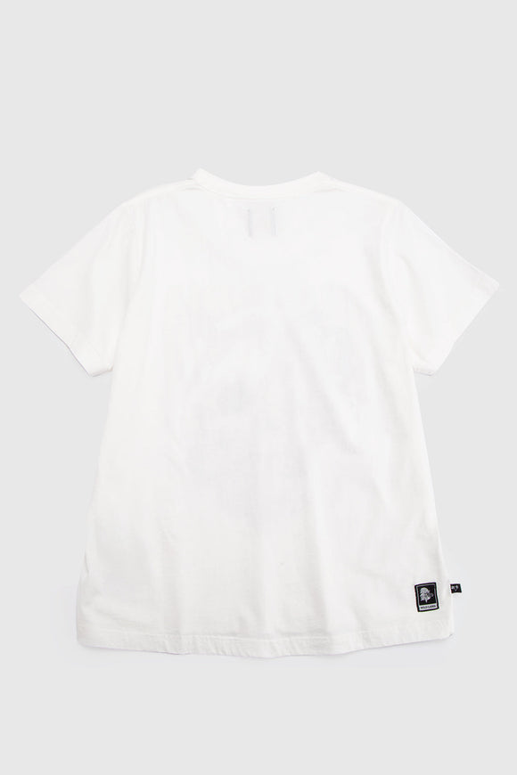 Polera Genovesa Orgánica Blanca Mujer