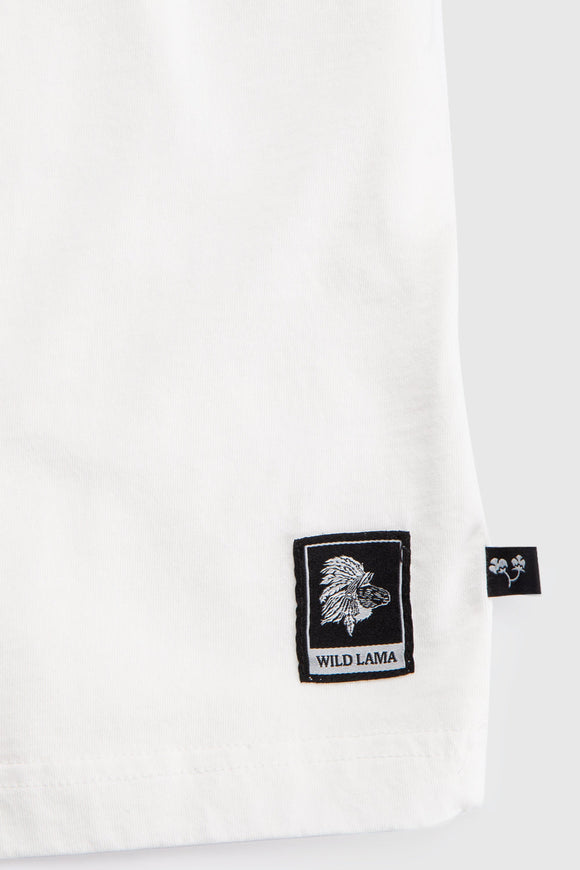 Polera Genovesa Orgánica Blanca Mujer