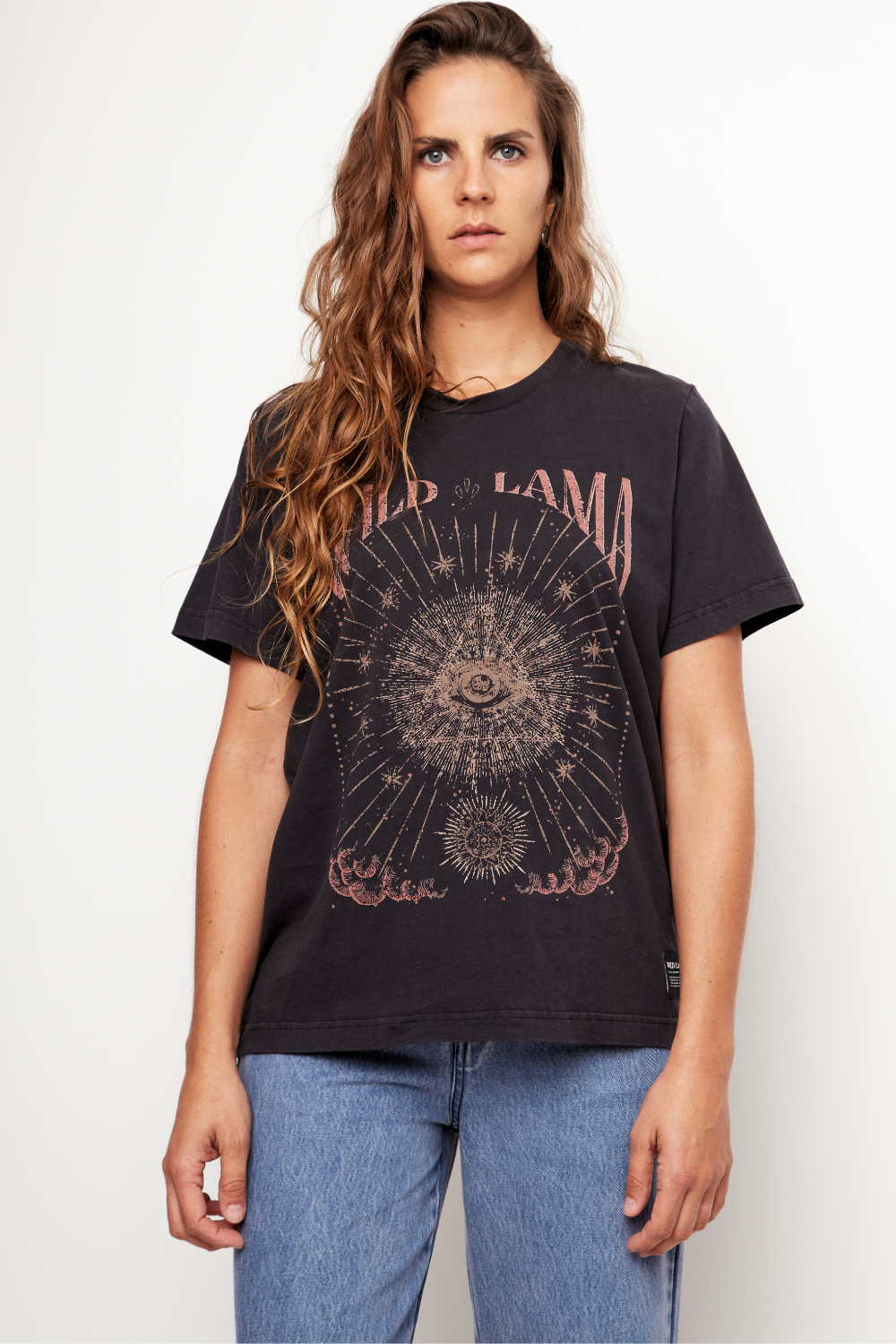 Polera Genovesa Orgánica Negra Mujer - 0