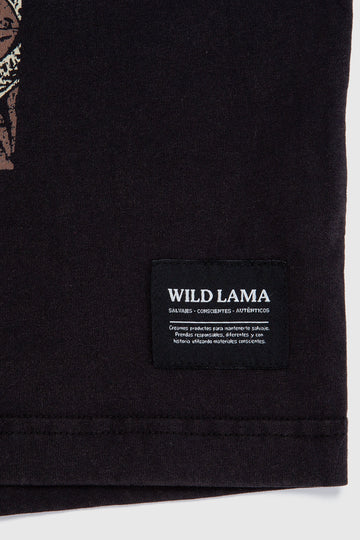 Polera Genovesa Orgánica Negra Mujer - 0