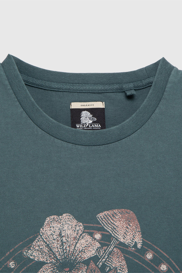 Polera Genovesa Orgánica Petróleo Mujer