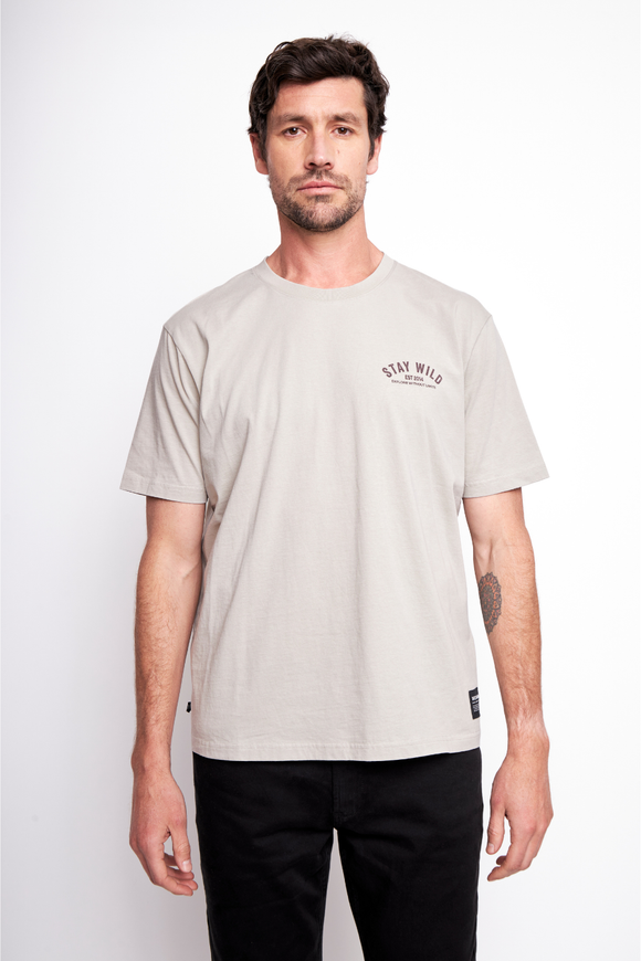 Polera Karu Orgánica Beige Hombre