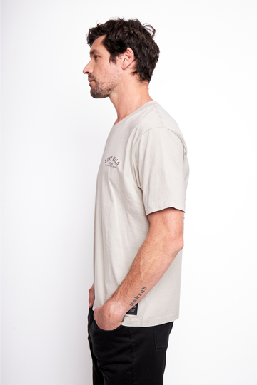 Polera Karu Orgánica Beige Hombre - 0