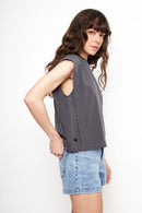 Polera Lilia Orgánica Gris Mujer-4