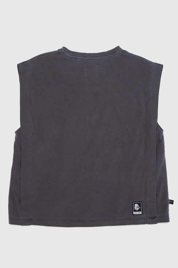 Polera Lilia Orgánica Gris Mujer