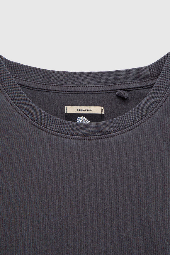 Polera Lilia Orgánica Gris Mujer