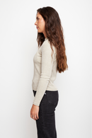 Polera Malmo Orgánica Beige Mujer-3
