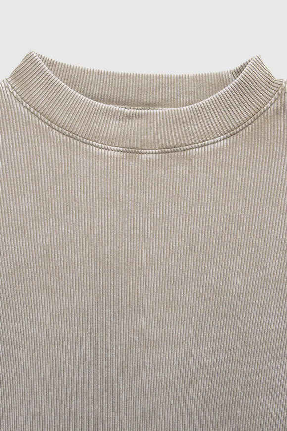 Polera Malmo Orgánica Beige Mujer