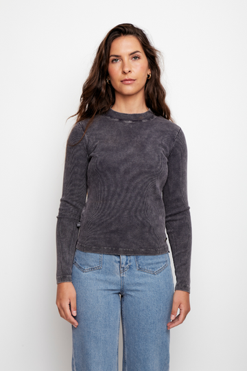 Polera Malmo Orgánica Marengo Mujer - 0