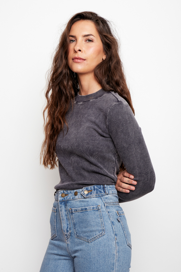 Polera Malmo Orgánica Marengo Mujer
