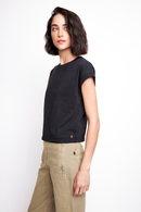 Polera Nina Orgánica Negra Mujer-4