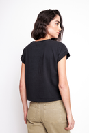 Polera Nina Orgánica Negra Mujer-5