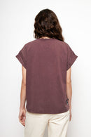 Polera Nirva Orgánica Burdeo Mujer-6