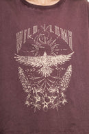 Polera Nirva Orgánica Burdeo Mujer-5