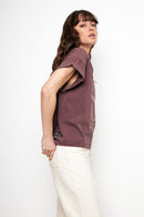 Polera Nirva Orgánica Burdeo Mujer-3