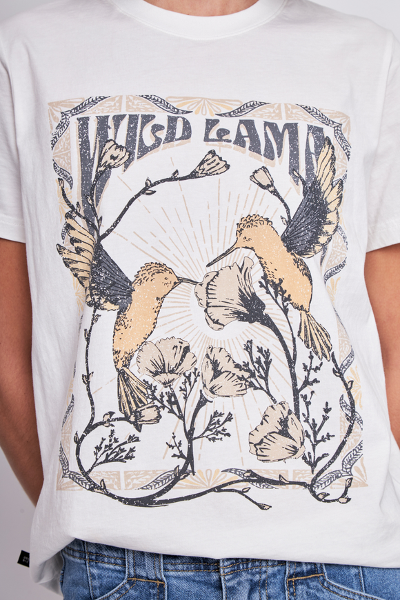 Polera Genovesa Orgánica Blanca Mujer