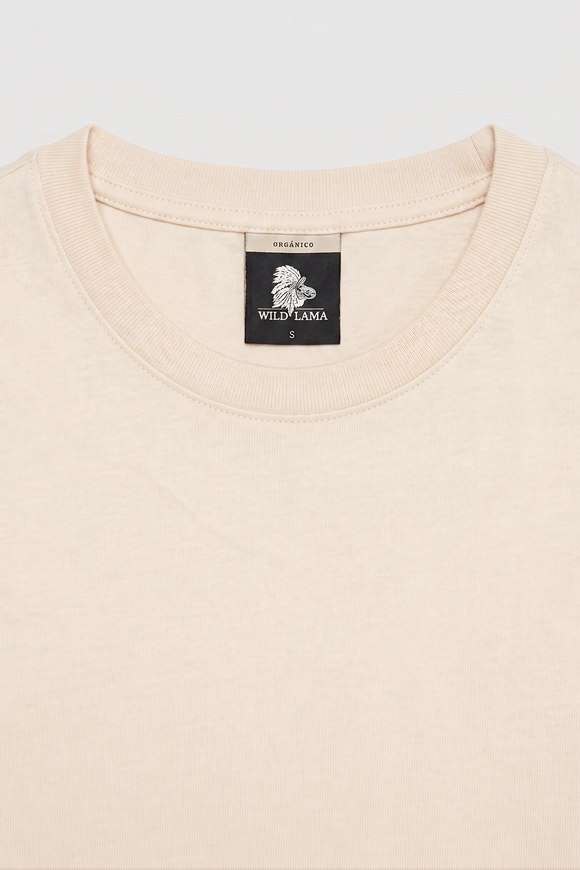 Polera Sari Orgánica Beige Mujer