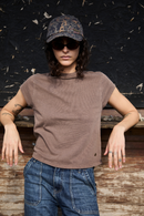 Polera Sari Organica Café Mujer-1