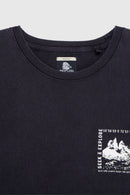 Polera Soles Orgánica Negra Hombre-2