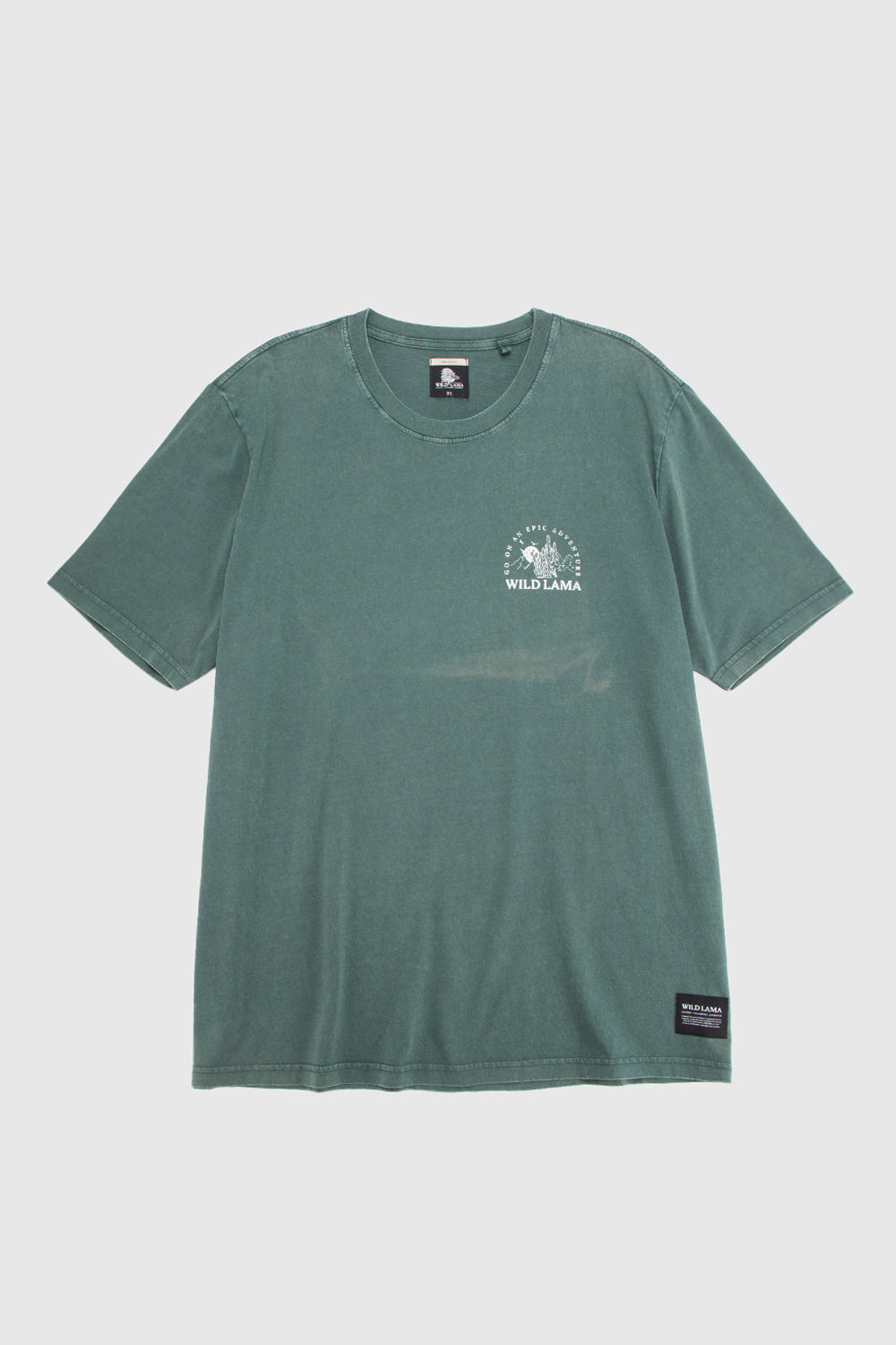 Polera Soles Orgánica Petróleo Hombre