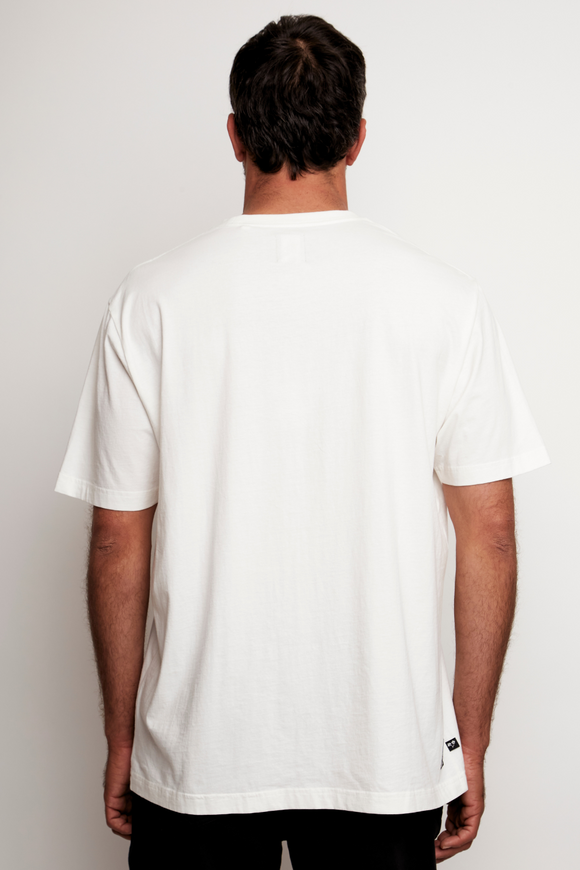 Polera Tori Orgánica Blanca Hombre