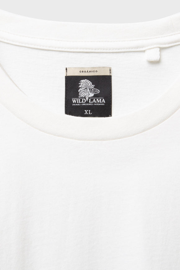 Polera Tori Orgánica Blanca Hombre