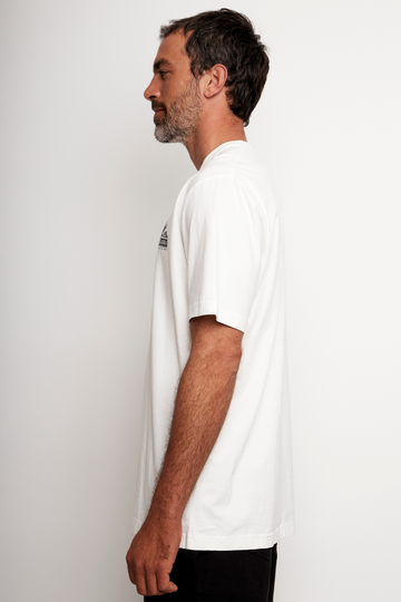 Polera Tori Orgánica Blanca Hombre - 0