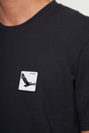 Polera Bat Parche Orgánica Negra Cóndor Hombre-6