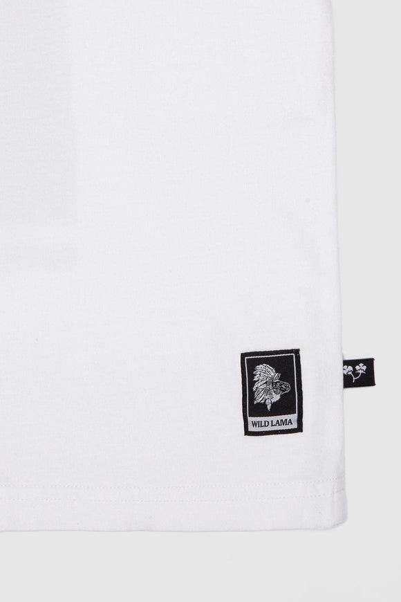Polera Mira Orgánica Blanca Mujer