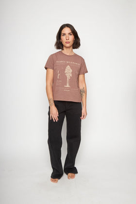 Polera Mira Orgánica Rosada Mujer - 0
